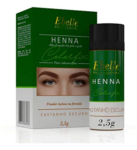 Henna para sobrancelhas Ebelle Colorfix (castanho escuro)