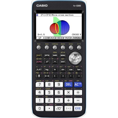 CASIO Calculadora gráfica colorida PRIZM FX-CG50