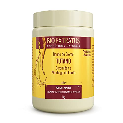 Creme Tratamento Capilar Bio Extratus Tutano Ceramidas Manteiga Karité 1Kg