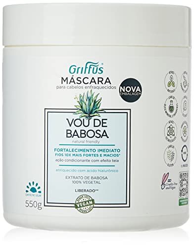 Griffus Máscara Vou De Babosa Cosméticos 550 G